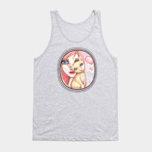 Kitten Selfie Tank Top